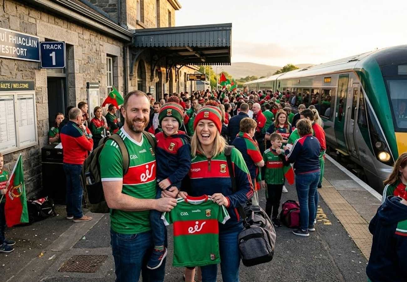 Irish Rail Implements Strict Alcohol Ban and Extra Services for Mayo Fans Heading to 2026 All-Ireland Final