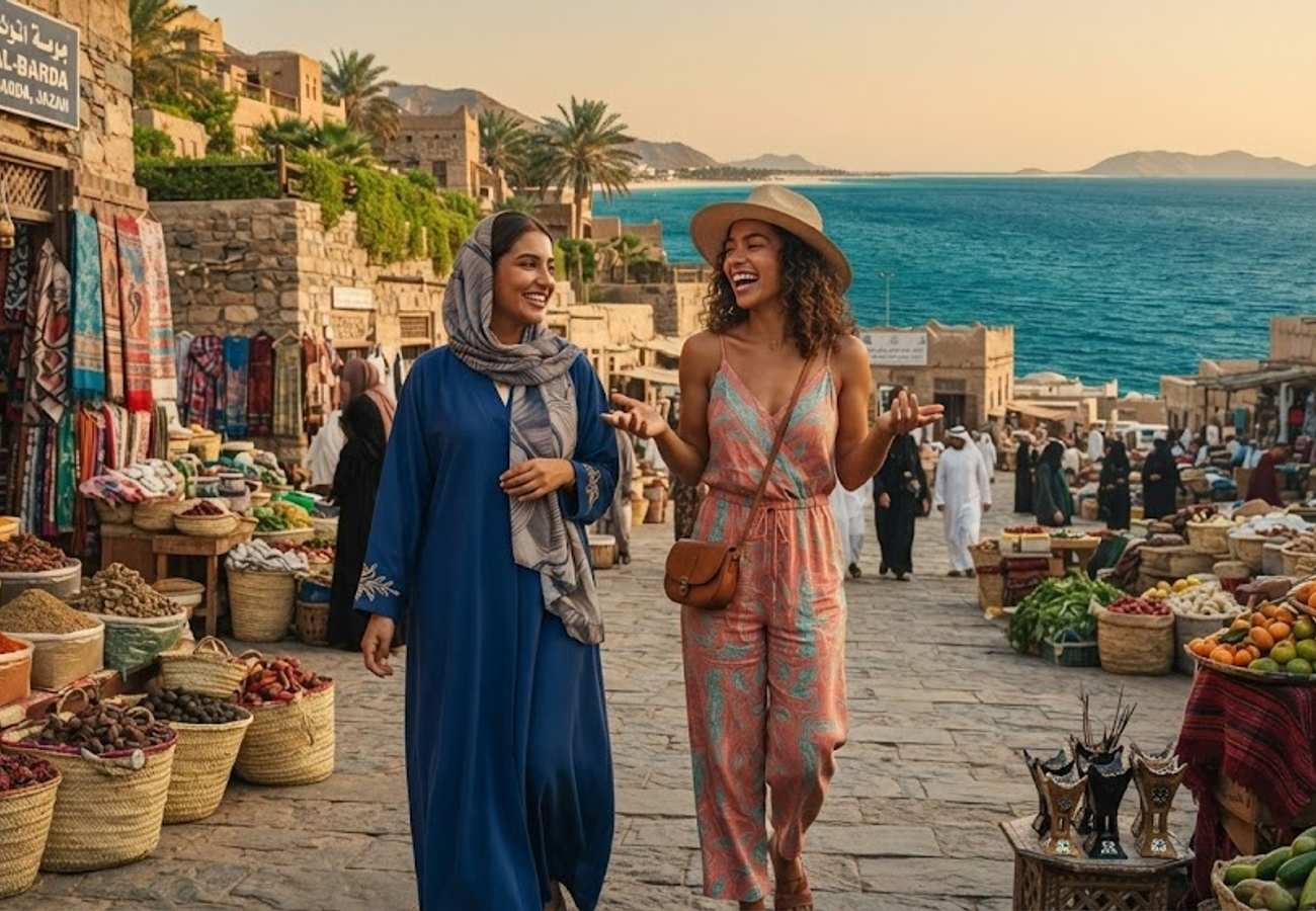 Jazan Region coastline and Farasan Islands showcasing Saudi Arabia's emerging tourism destination