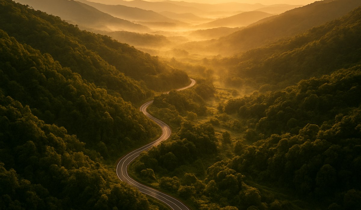 Jharkhand eco-tourism development initiative in 2026, showcasing scenic landscape and tourism infrastructure