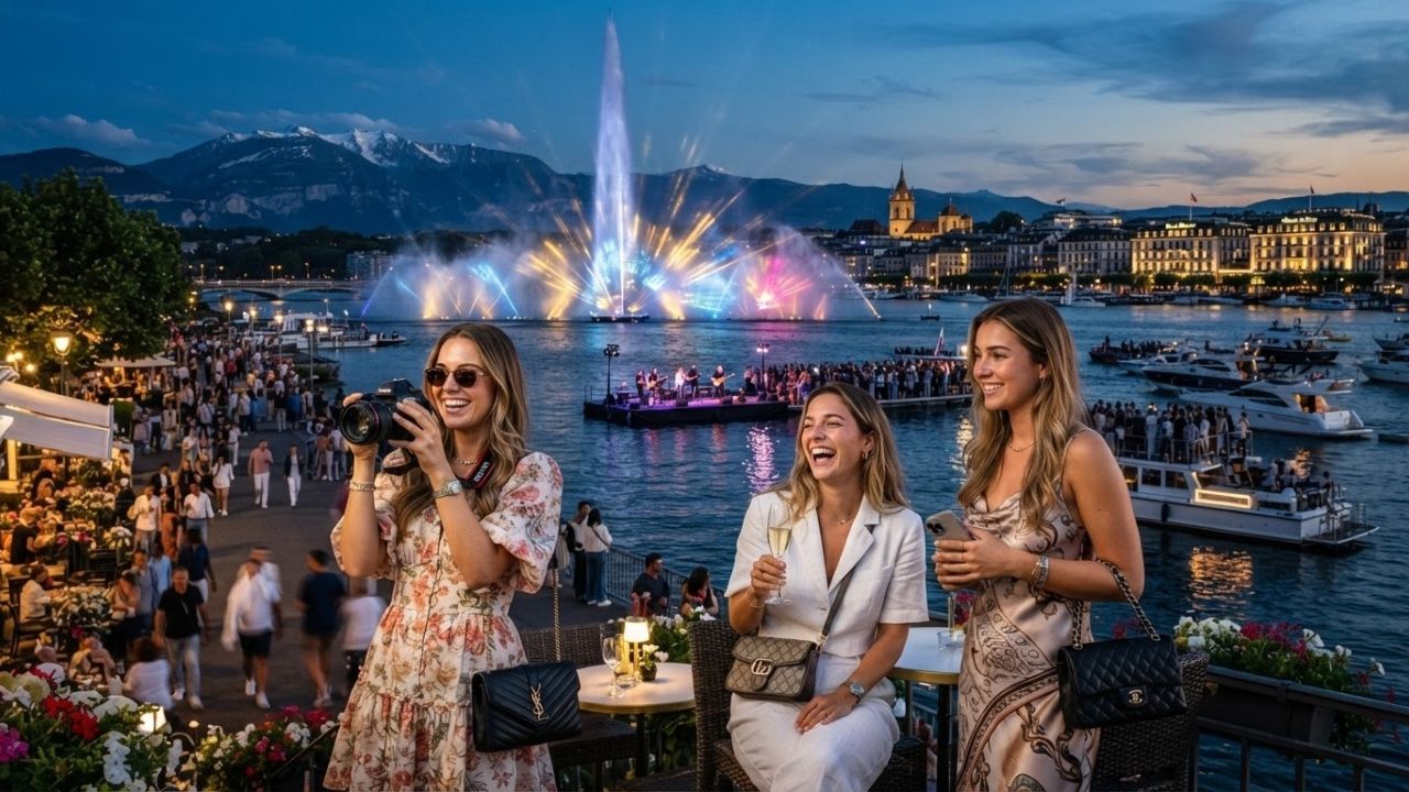 Lake Geneva Water Festivals Showcase Switzerland's Summer Events