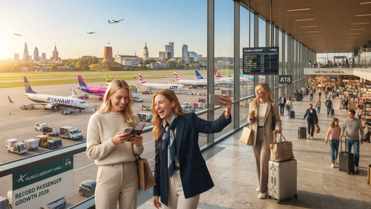 Lithuania Airport Passenger Traffic Hits New Highs
