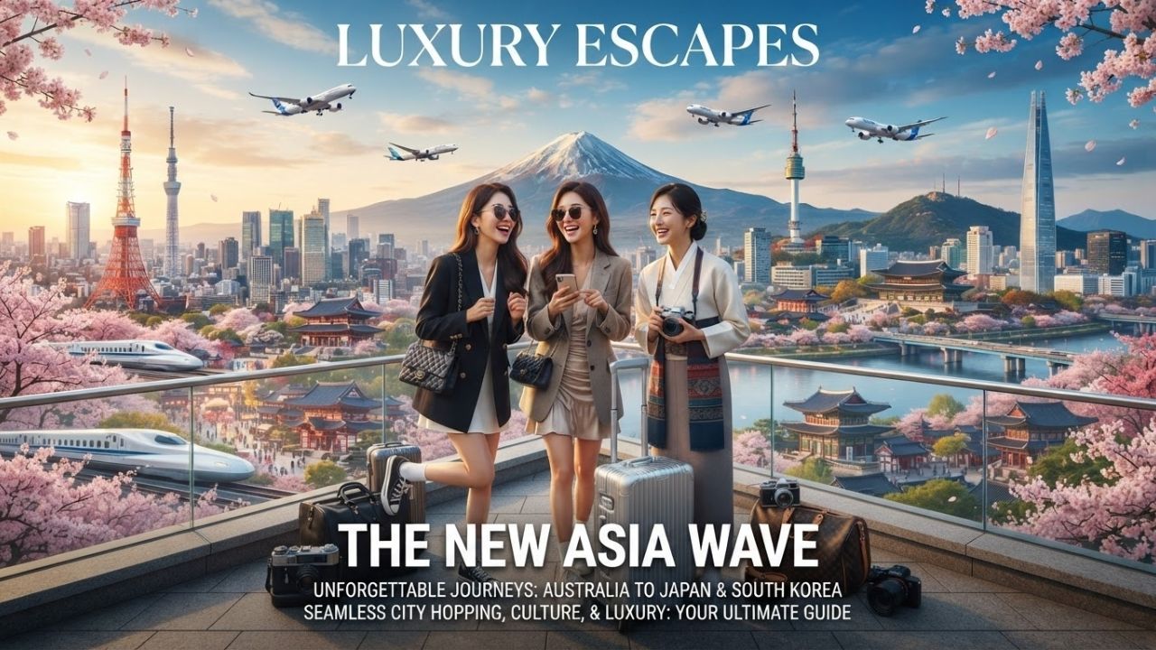 South Korea and Japan Lead Australia's Dual-Country Travel Boom
