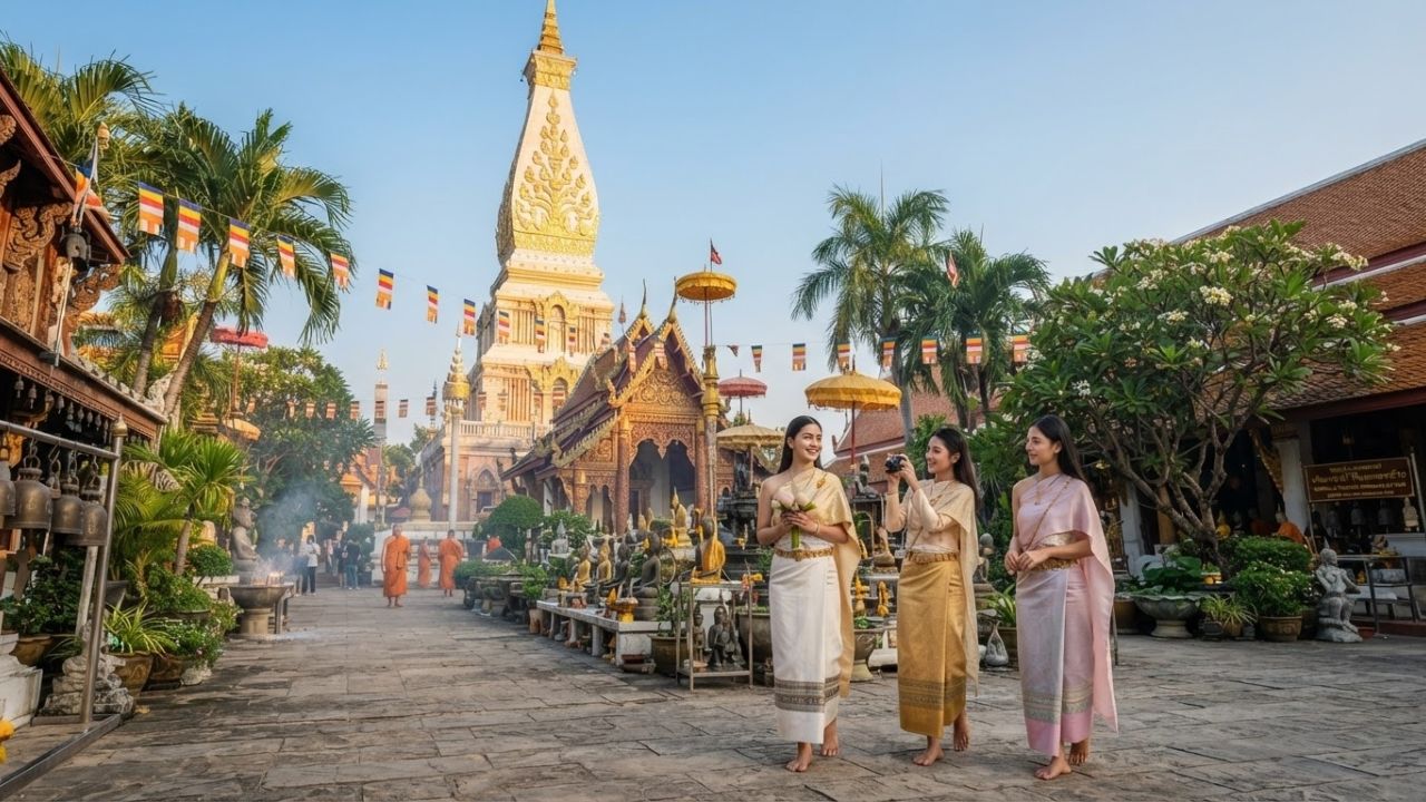 Thailand Wat Phra Mahathat Woramahawihan Secures UNESCO World Heritage Status