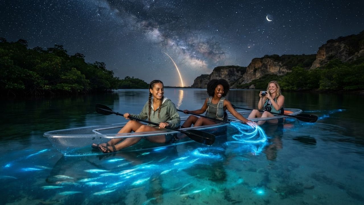 U.S. Bioluminescent Tourism Guide: Glowing Bays and Beaches