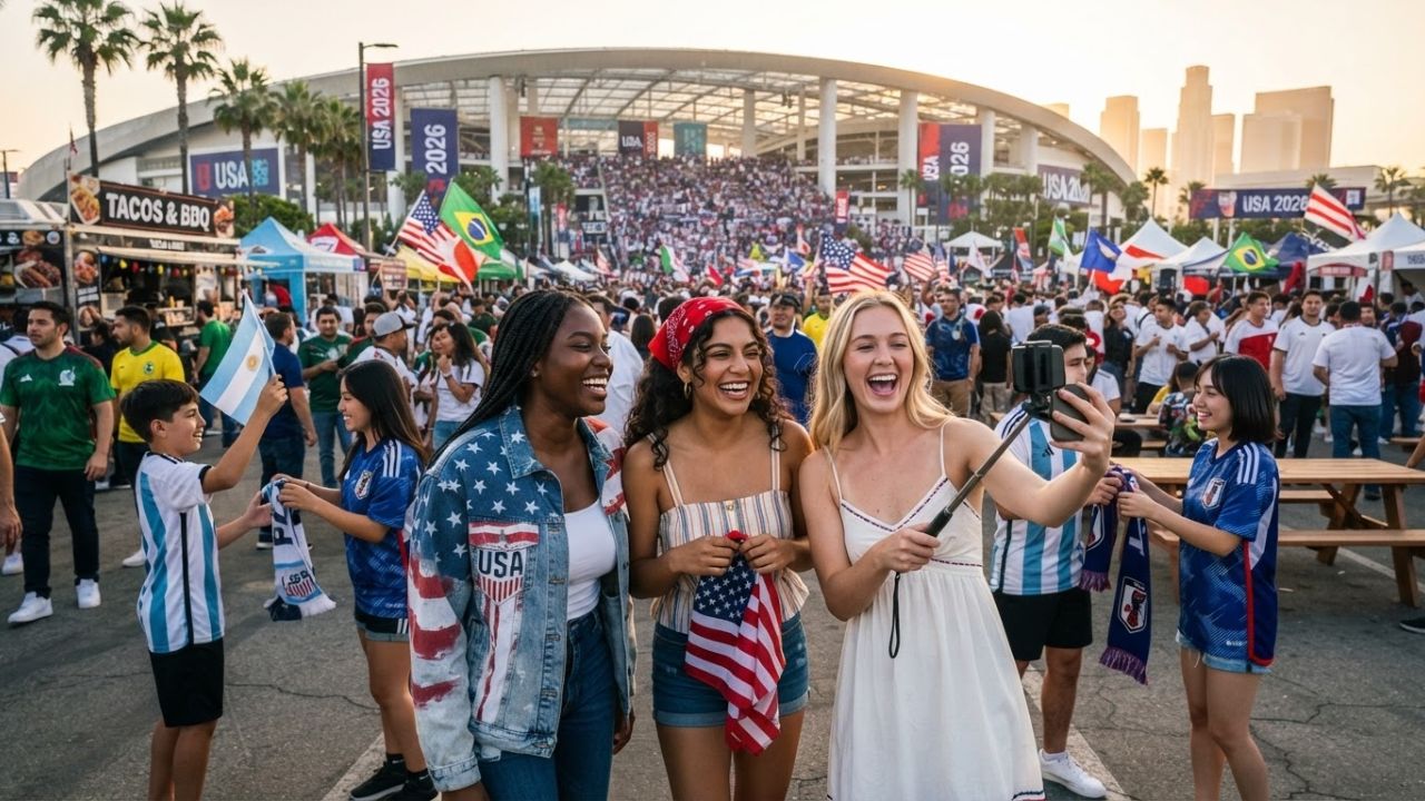 Foreign World Cup Fans Ditch Coastal Hubs for Authentic American Tailgates in the Heartland