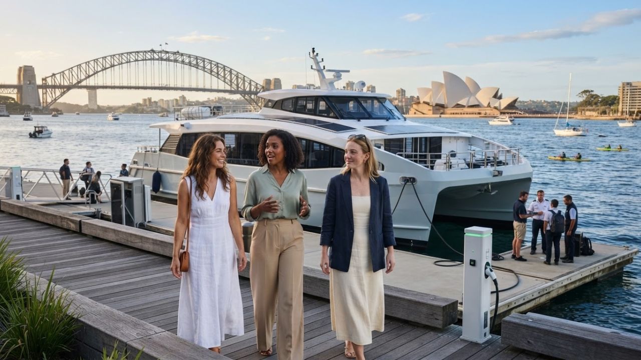 Australian Commercial Marine Conference Debuts Electric Ferry Initiatives