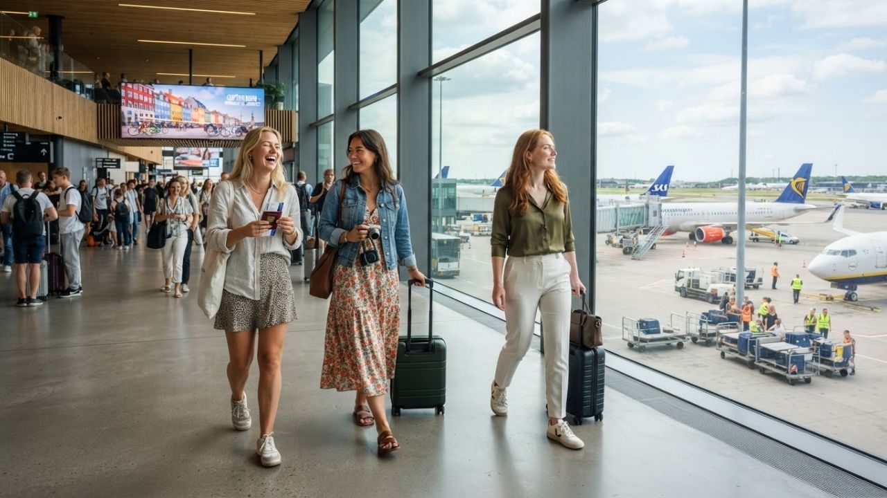 Copenhagen Airport Handles Over Three Point Forty Five Million July Passengers As Coolcation Trend Boosts Denmark Summer Tourism