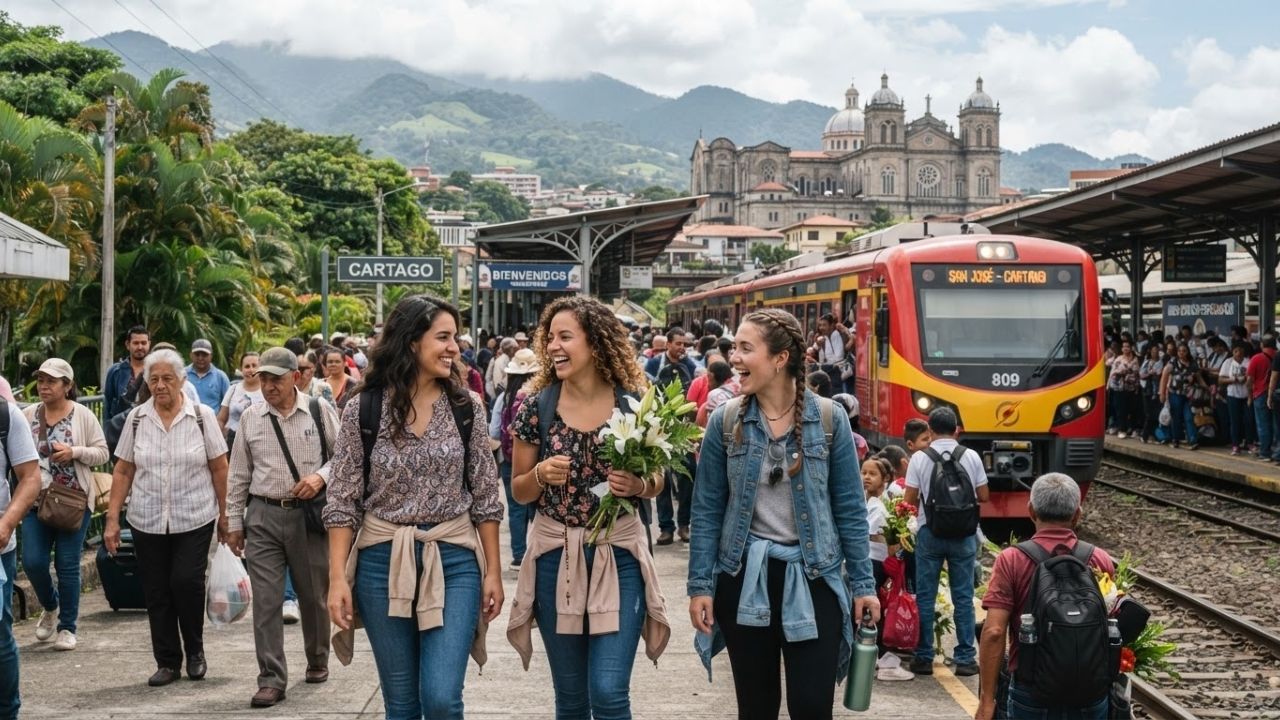 Costa Rica Expands Pilgrimage Train Services to Cartago Basilica