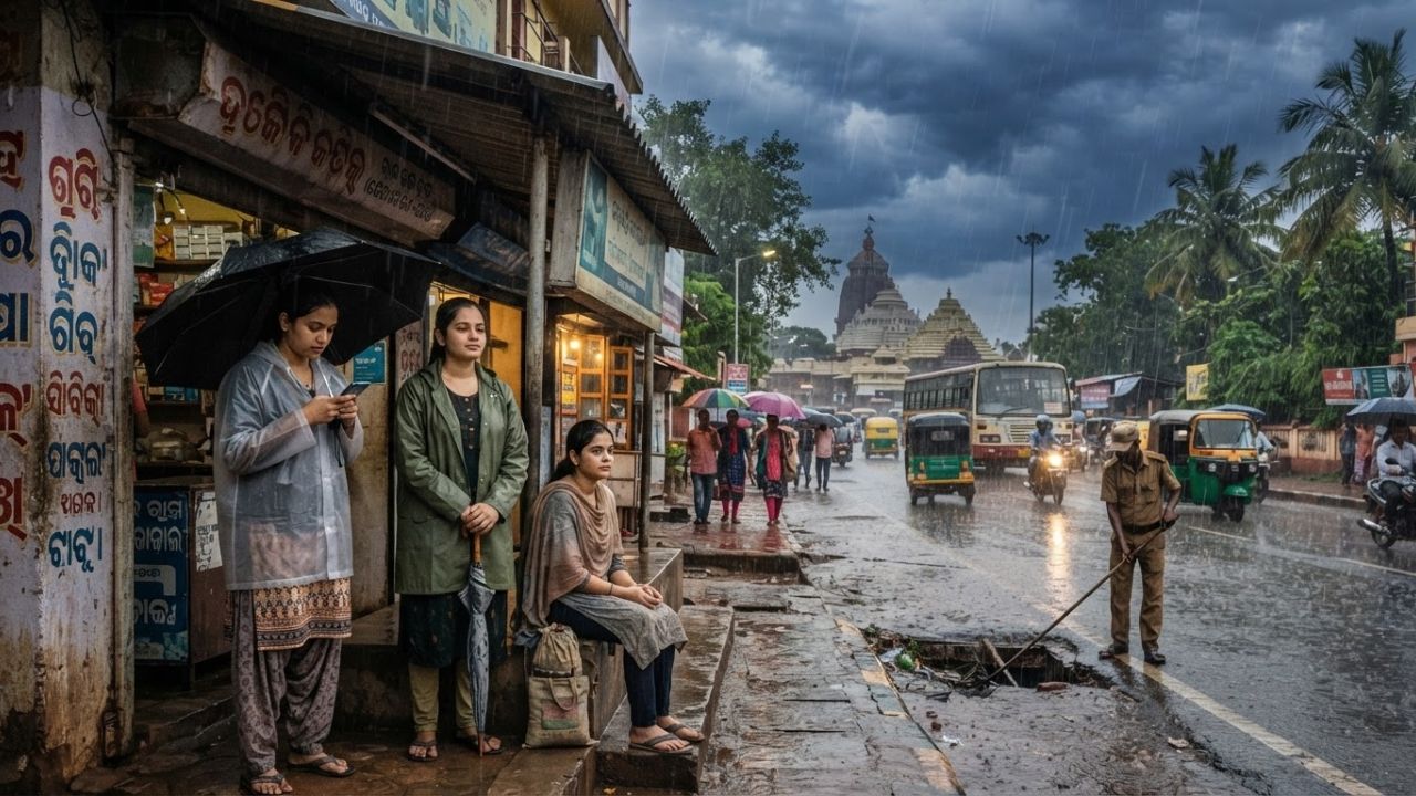 India Braces for Active Monsoon Systems as Heavy Rain Alerts Expand in Odisha and Eastern States