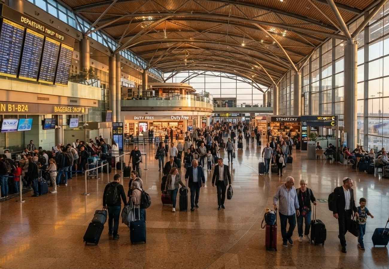 Israel Airports Authority Braces for 3 Million Passengers During 2026 Tishrei Holiday Surge