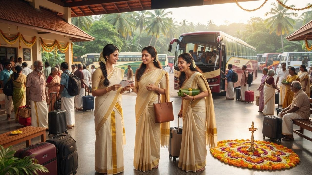 Kerala Launches Onam Bus Surge With 8 Extra Bengaluru–Kozhikode Services, Fare Cut on Thiruvananthapuram–Ernakulam Volvo From ₹671 to ₹505