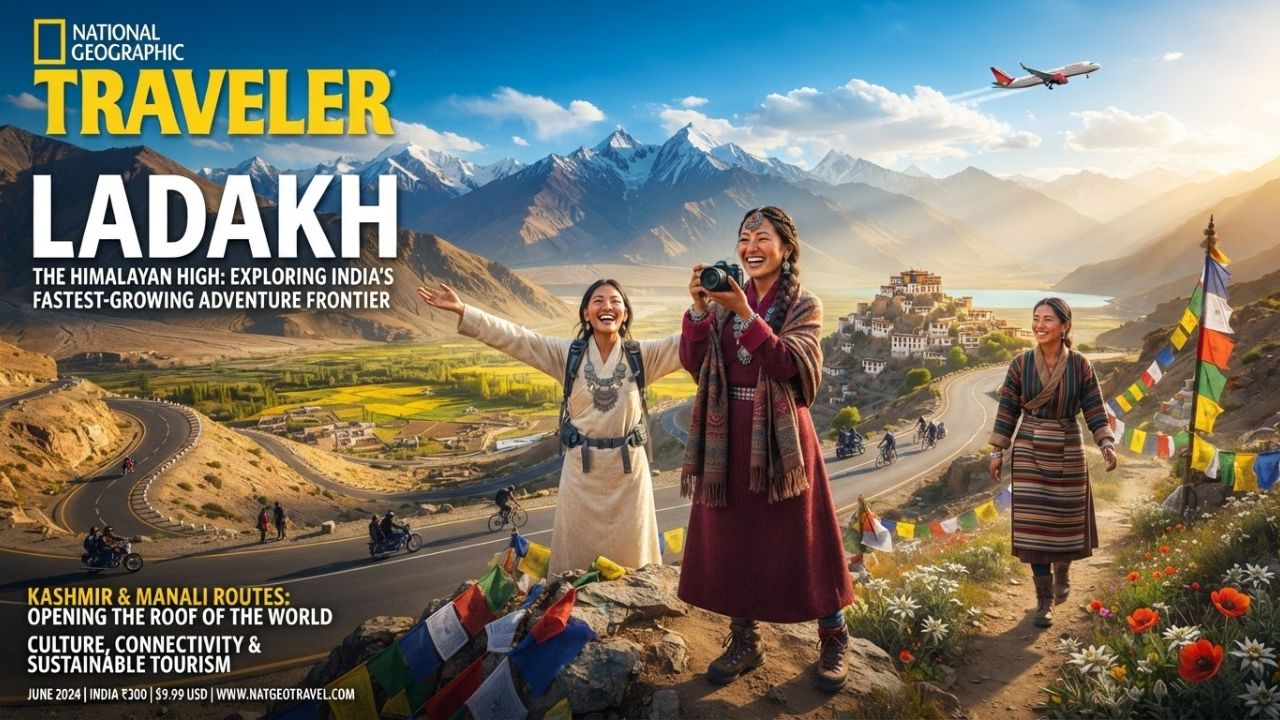 Kashmir and Manali Routes Boost Ladakh Tourist Arrivals