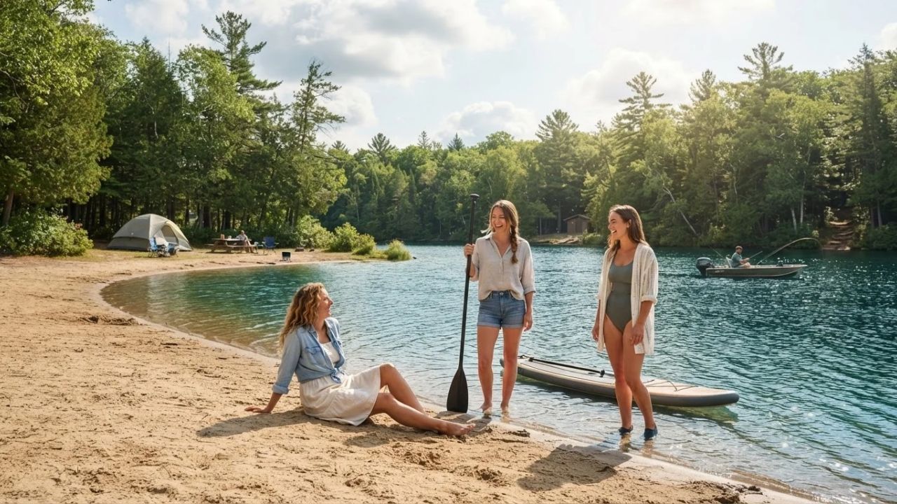 Upper Peninsula: Indian Lake State Park Offers Serene Water Travel