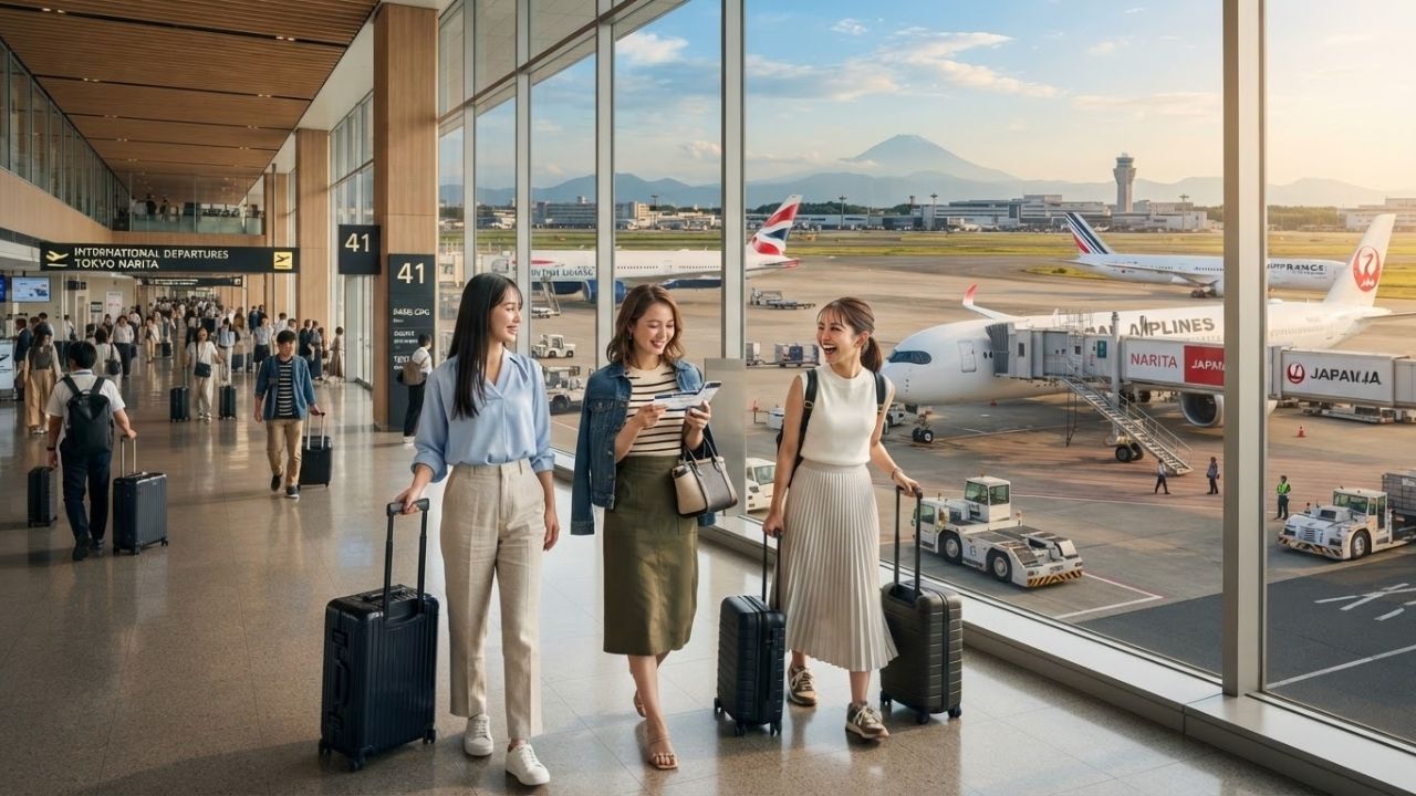 Narita Airport Records 17.7 Million International Passengers in First Half of 2026