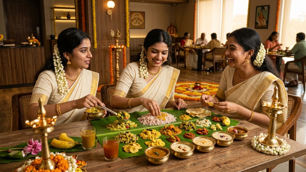 OMO Gurgaon Onam Sadya Traditional Feast