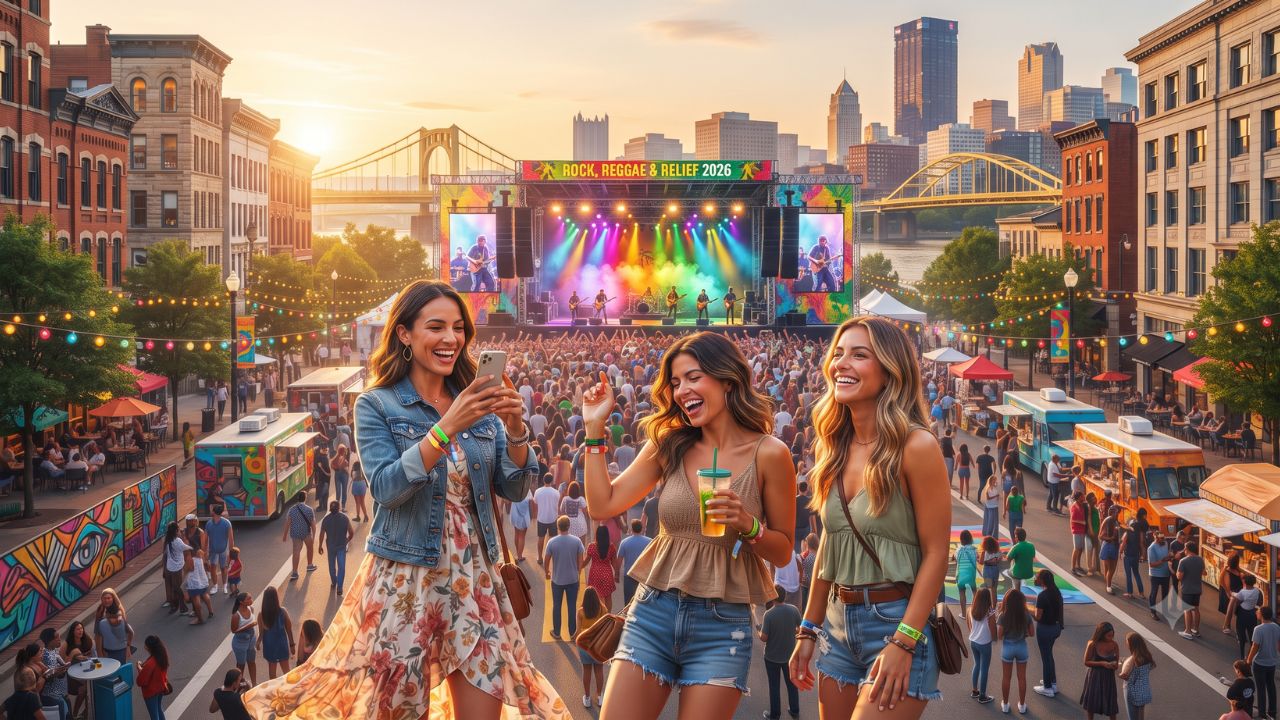 Pittsburgh Welcomes UB40 for Rock, Reggae & Relief Street Music Festival