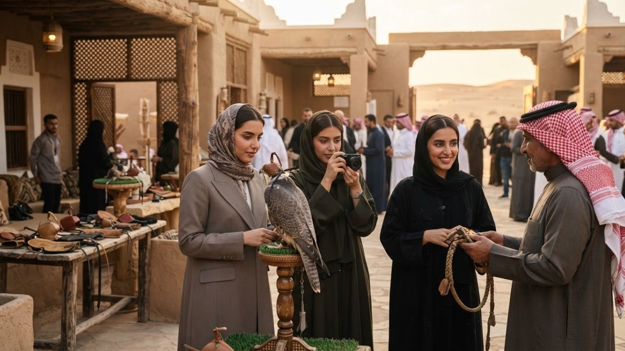Saudi Arabia's 2026 Falcon Auction Highlights Living Intangible Heritage