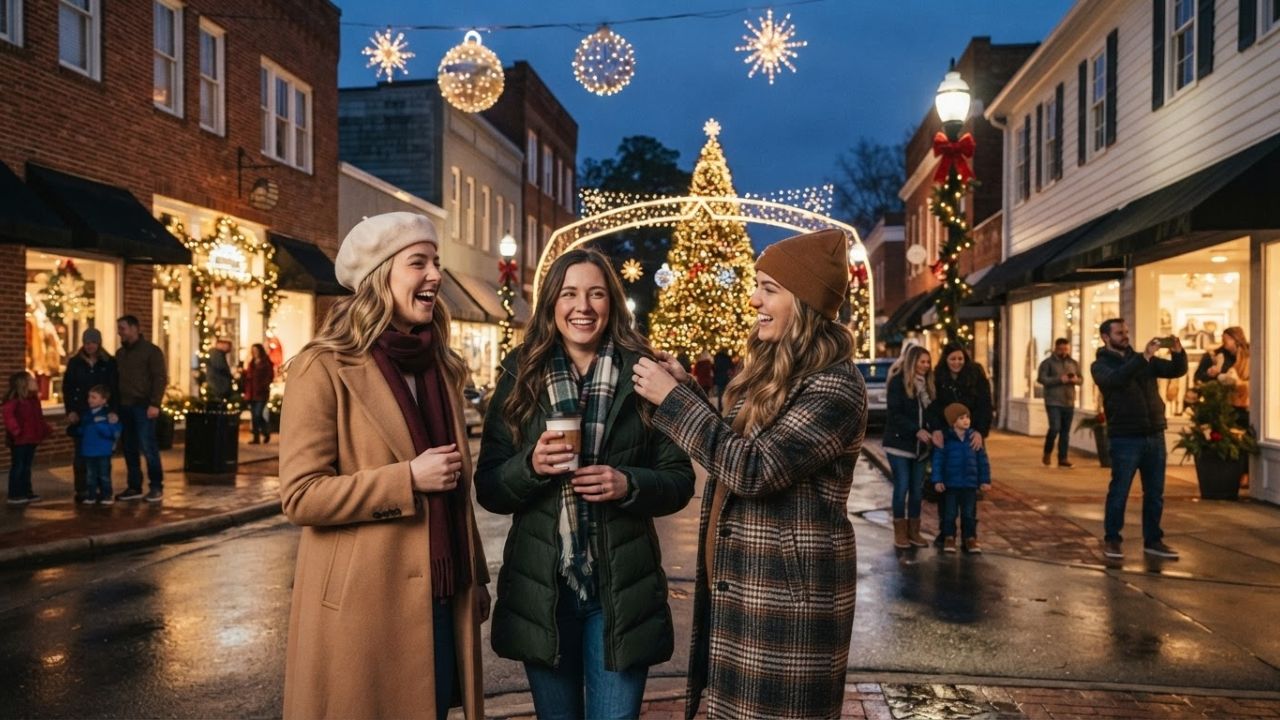 Southern Pines Tourism Prepares Festive Revival in Downtown Decor