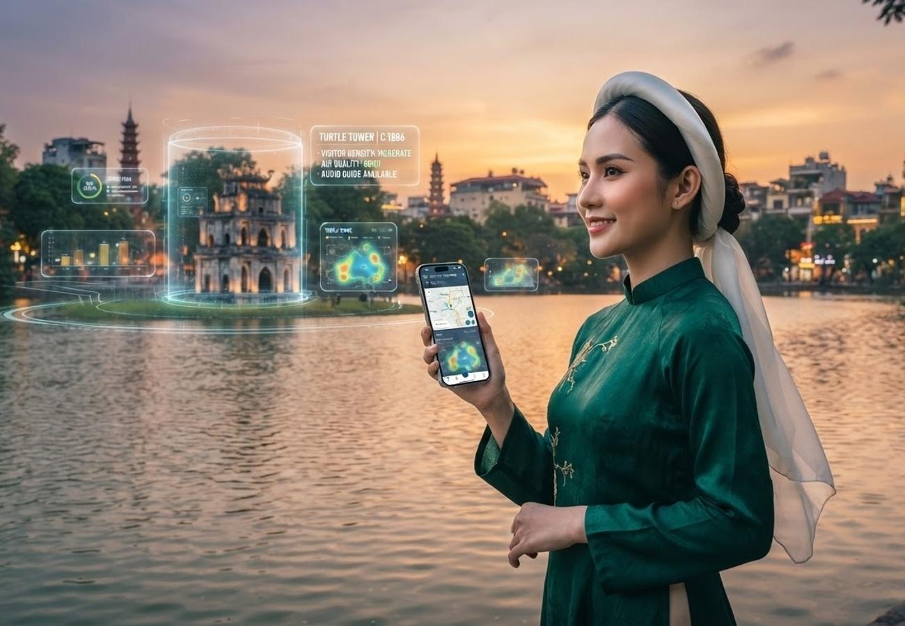 Digital transformation of tourism in Vietnam featuring AI and VR