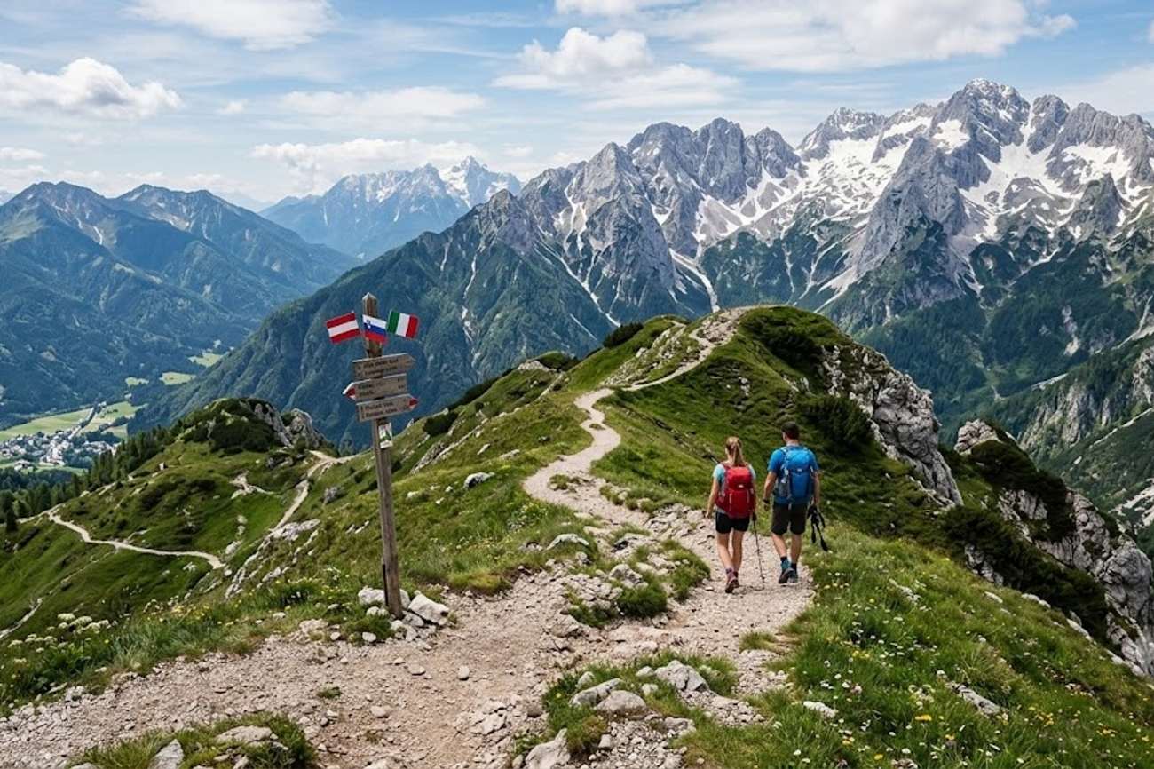 Austria Aligns With Slovenia And Italy As Alpine Trail Connects Three Nations Through Scenic Hiking