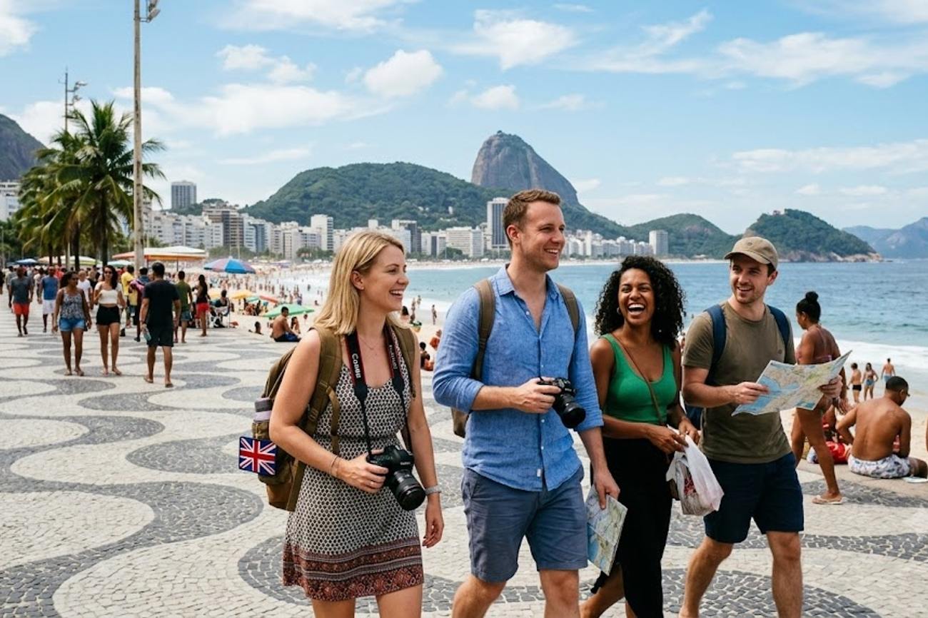 Brazil Tourism Boom Surges as UK Visitors Reach Highest Level in a Decade