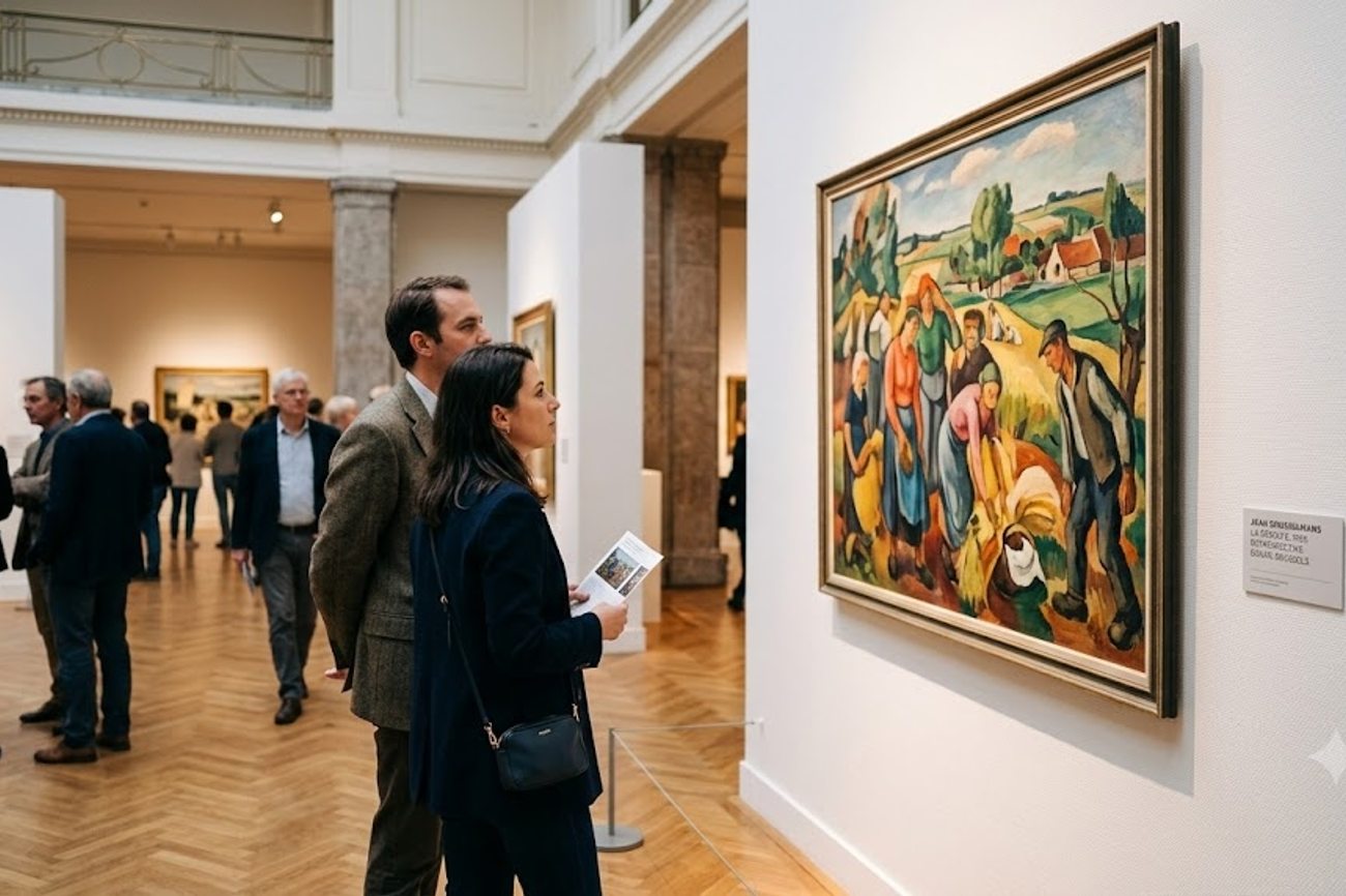 Brussels Welcomes Travellers With Rare Jean Brusselmans Art Exhibition at Bozar