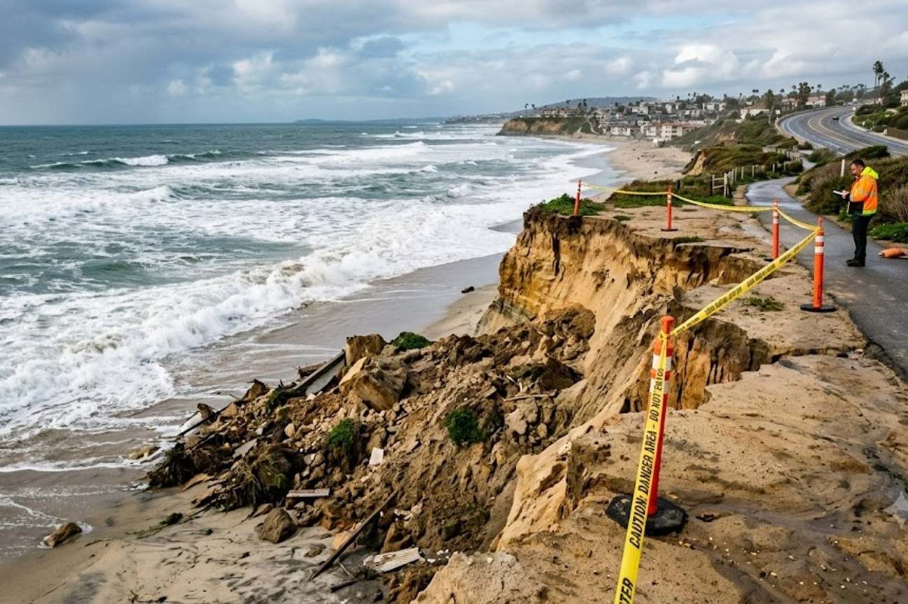 California’s Carlsbad Coastal Bluff Emergency Raises Fresh Risks for Beach Travel Ahead of El Niño