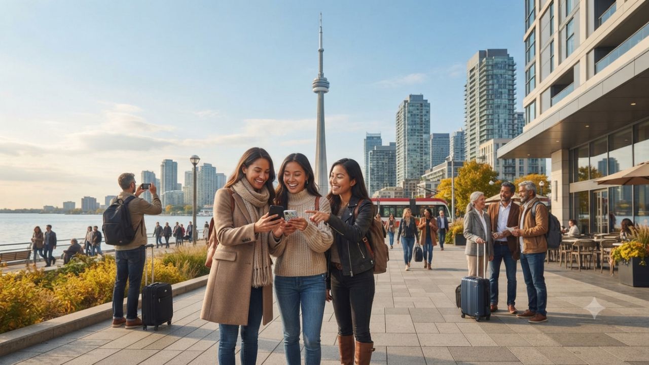 International aviation and domestic travel growth in Canada following Express Entry permanent residency draws