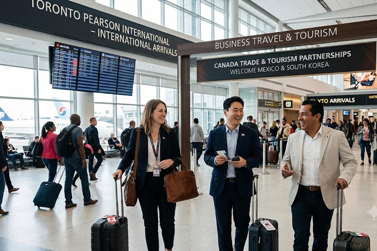 Canada Trade And Tourism Growth Wave Expands As Mexico And South Korea Partnerships Create New Economic Opportunities