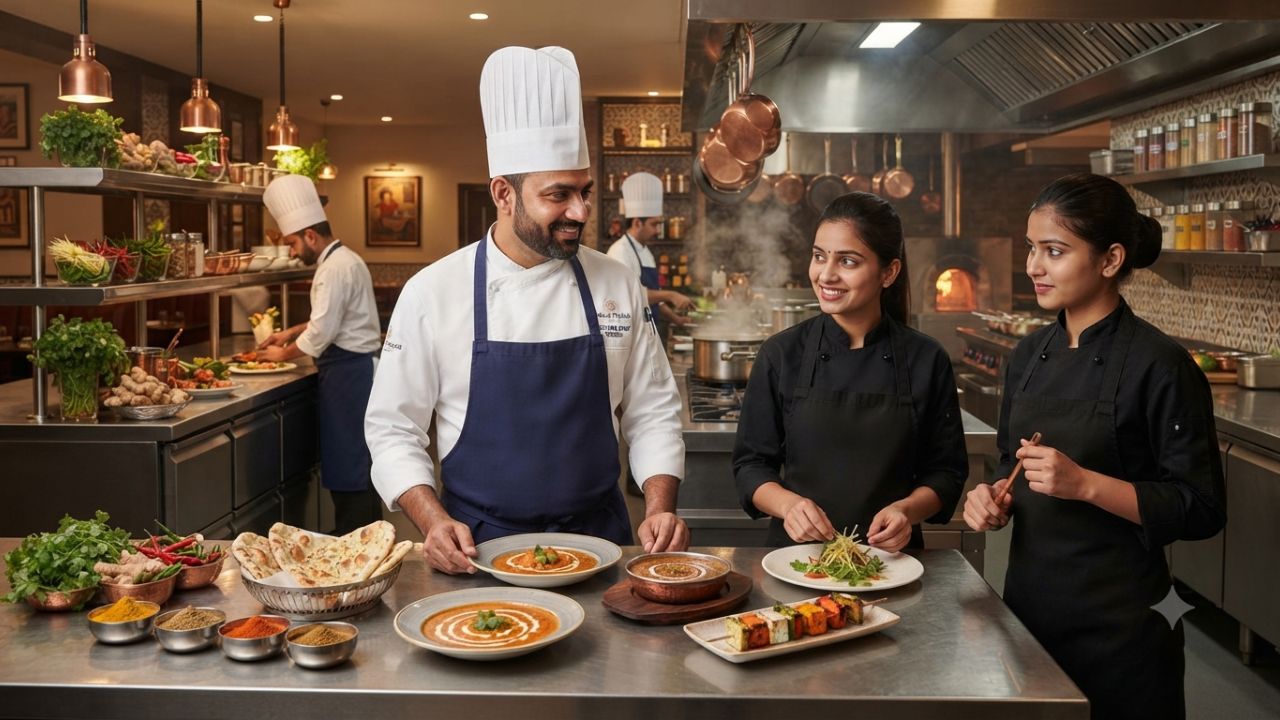 Executive Chef Yogesh Kumar Rajput leading kitchen operations and modern Indian culinary innovation