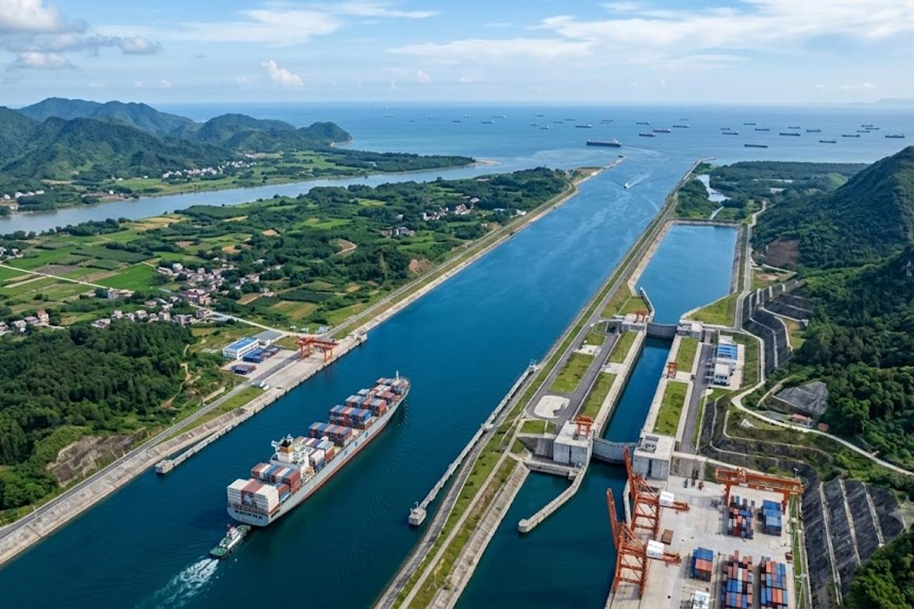 China Launches Guangxi’s Massive Pinglu Canal as New River-to-Sea Route Transforms Trade and Maritime Connectivity