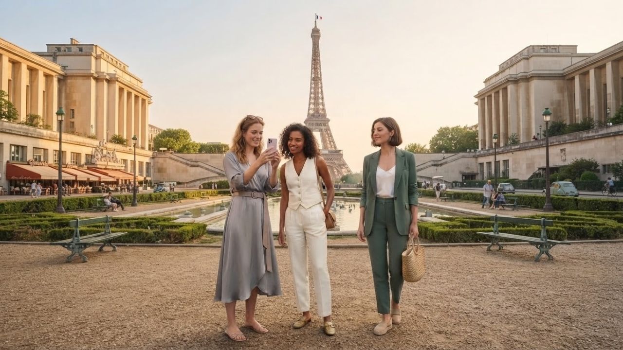 Eiffel Tower and Seine river in Paris during summer 2026 tourism peak