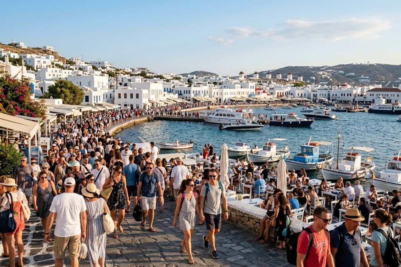 Greece Tourism Surges As Foreign Visitors Power July 2026 Growth With 31.7 Million Overnight Stays Across Destinations