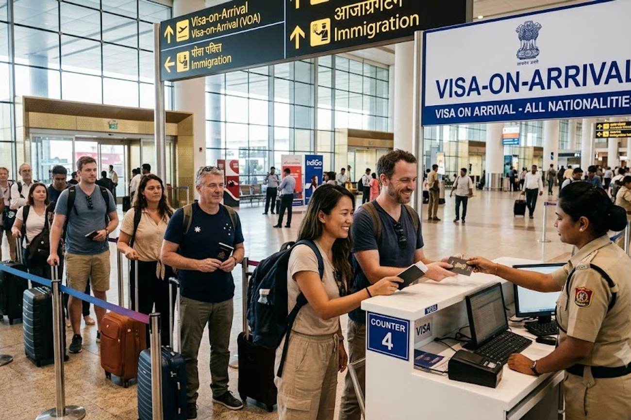 India Expands Visa-on-Arrival Access to 180 Countries as Global Travellers Gain Easier Entry Opportunities