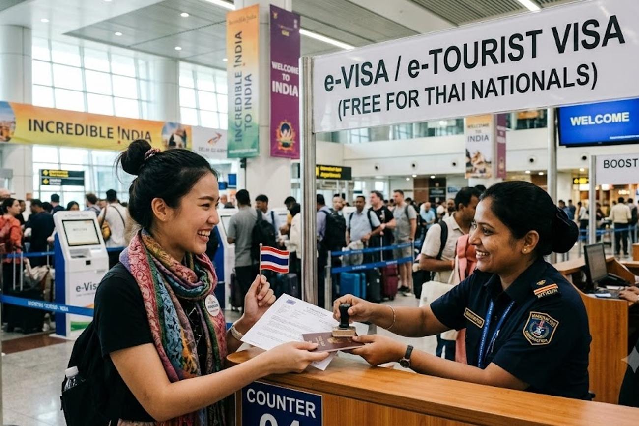 India Extends Free e-Tourist Visa for Thai Travellers Until 2027 in Major Tourism Boost Move