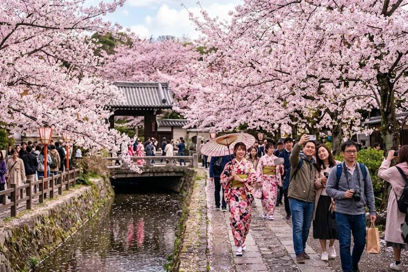 Japan Advances With South Korea and Others as Cherry Blossom Tourism Shapes Spring Travel