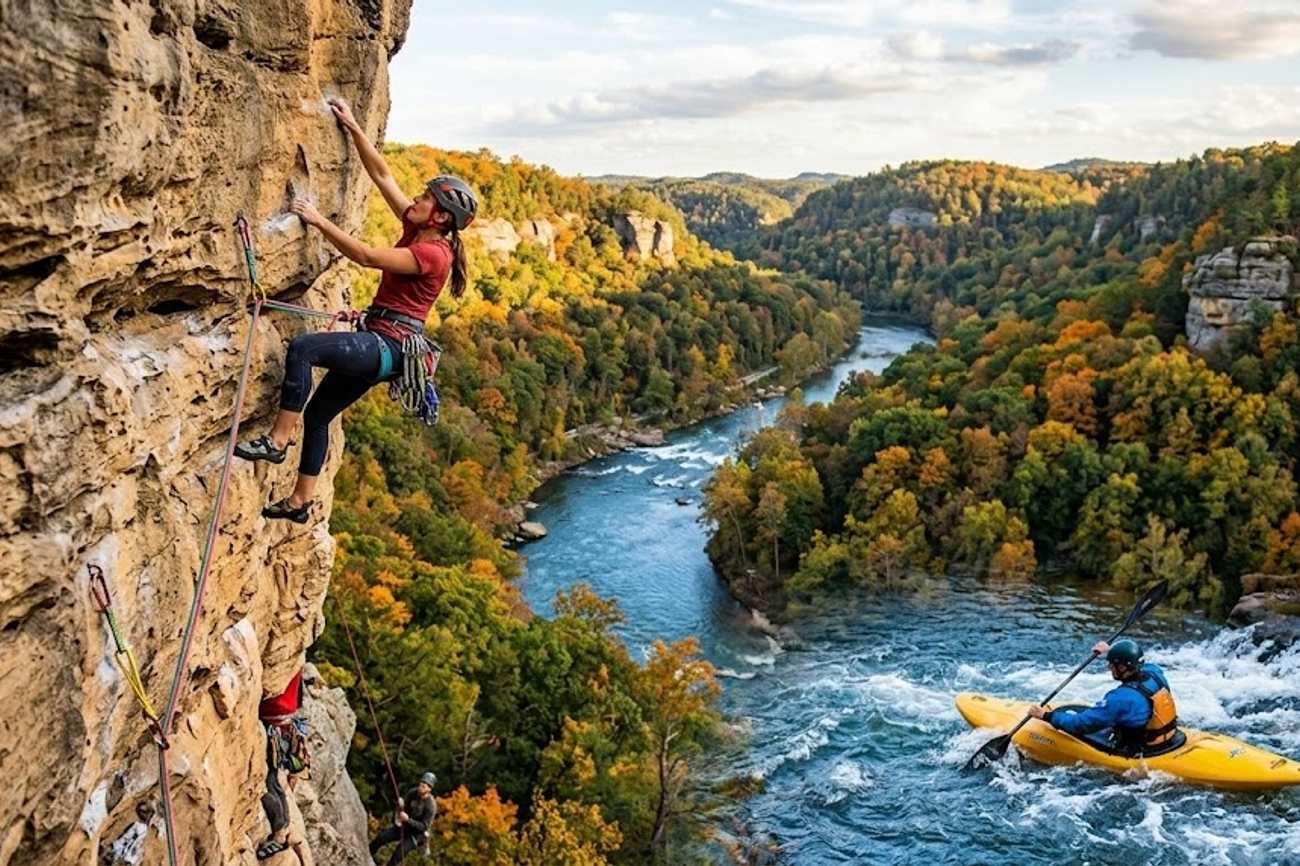 Kentucky Rock Climbing And Water Sports Travel Boom Delivers Unmatched Adrenaline Across Scenic Lands, Find Out Now