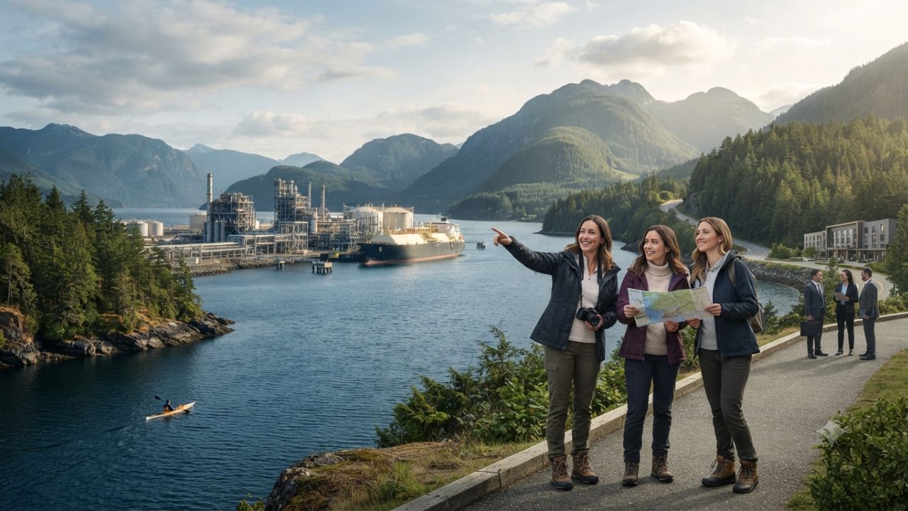 LNG Canada Phase 2 Expansion Accelerates 28 MTPA Export Capacity in Kitimat British Columbia Unlocking Corporate Travel and Coastal Eco-Tourism