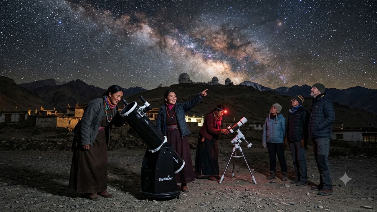Hanle Dark Sky Reserve in Ladakh Empowers Women Astronomy Ambassadors to Drive India's Premier High-Altitude Astro-Tourism Model in 2026