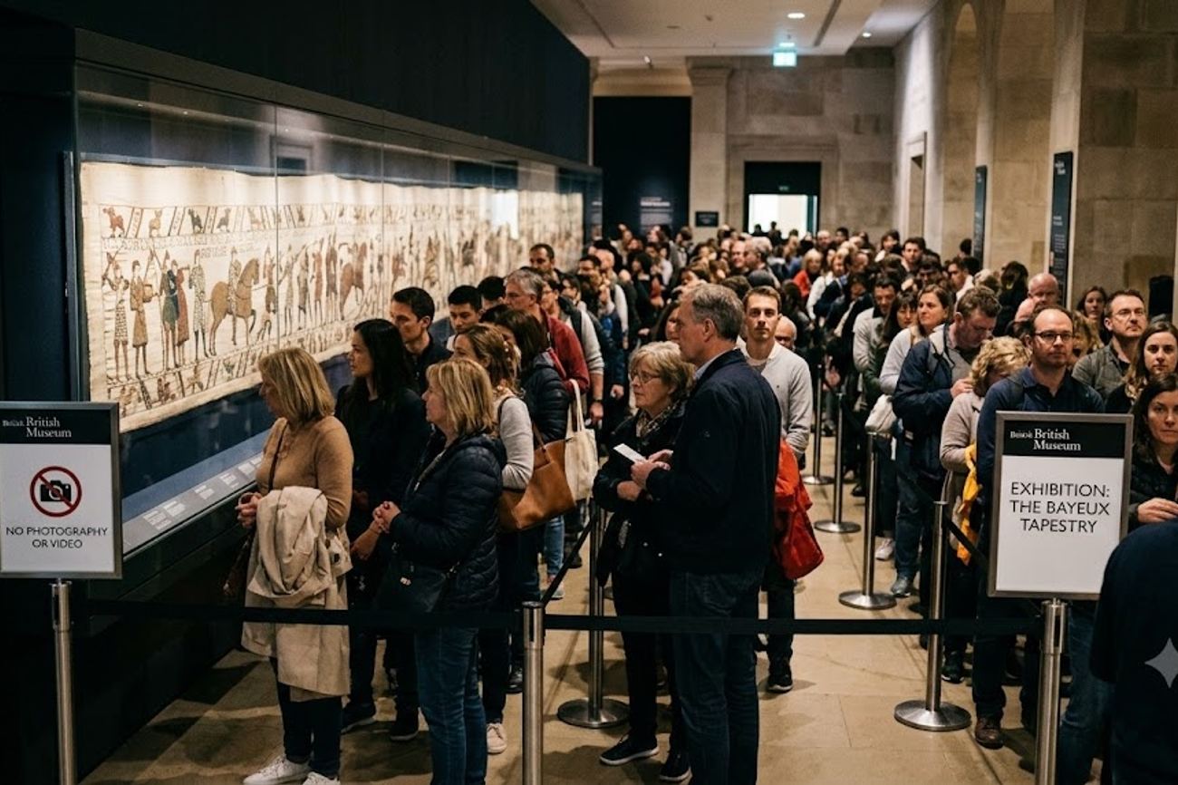 London Tourism Faces New British Museum Rules as Bayeux Tapestry Photography Ban Introduced After Visitor Crowds Surge