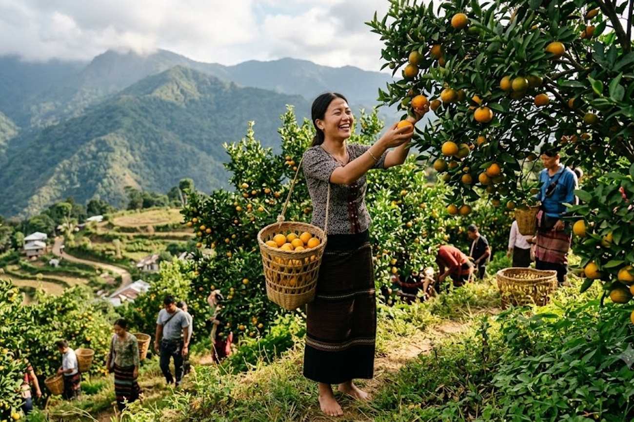 Mizoram’s First Pluck And Pay Festival Brings Unforgettable Farm Adventures And Cultural Discovery To India