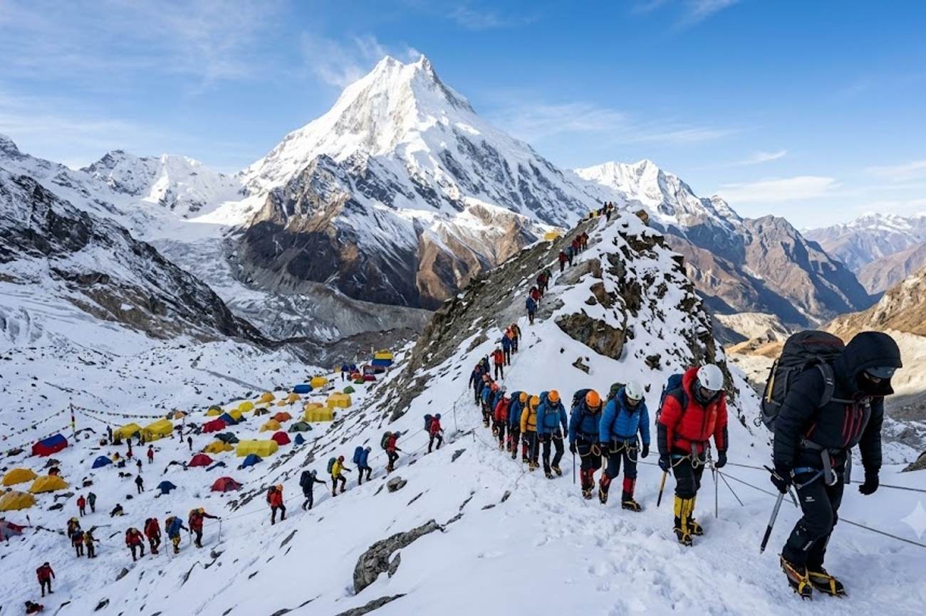 Mount Manaslu Autumn Season Kicks Off With Record 466 Climbers and Historic Permit Revenue in Nepal