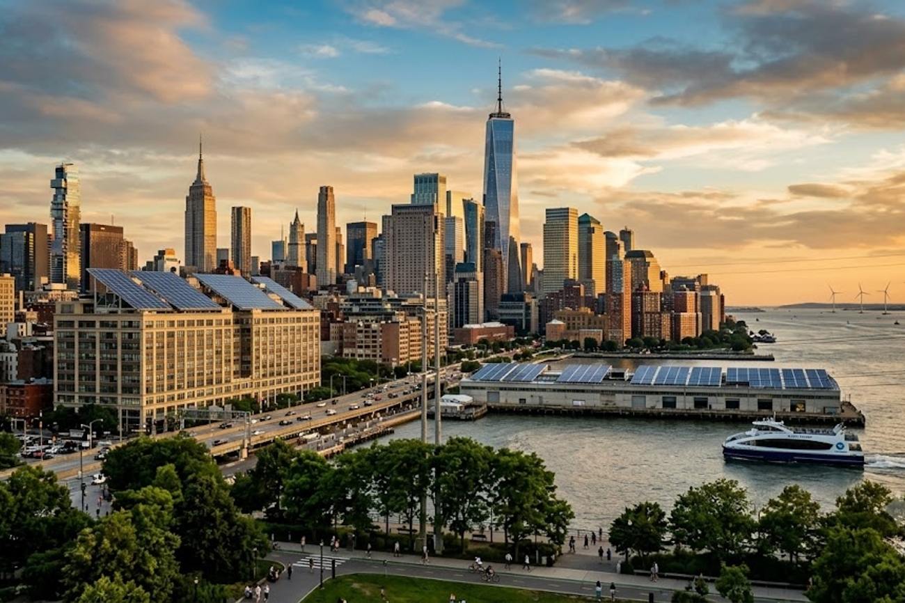 New York Unveils $1 Billion Sustainable Future Programme to Cut Energy Costs and Expand Clean Power