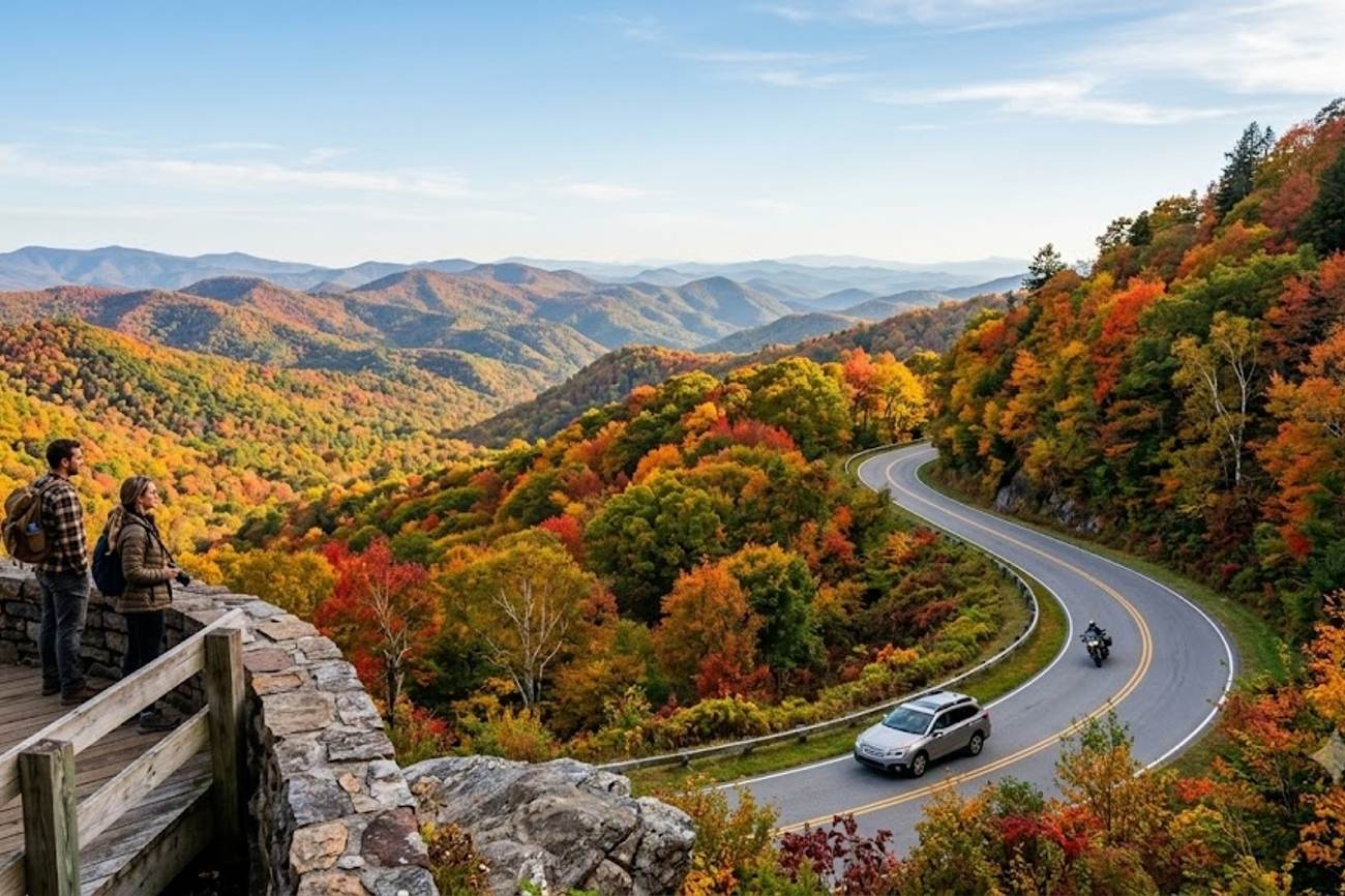 North Carolina Aligns With Tennessee And More As Six Mountain Towns Transform Into Fall Travel Hotspots