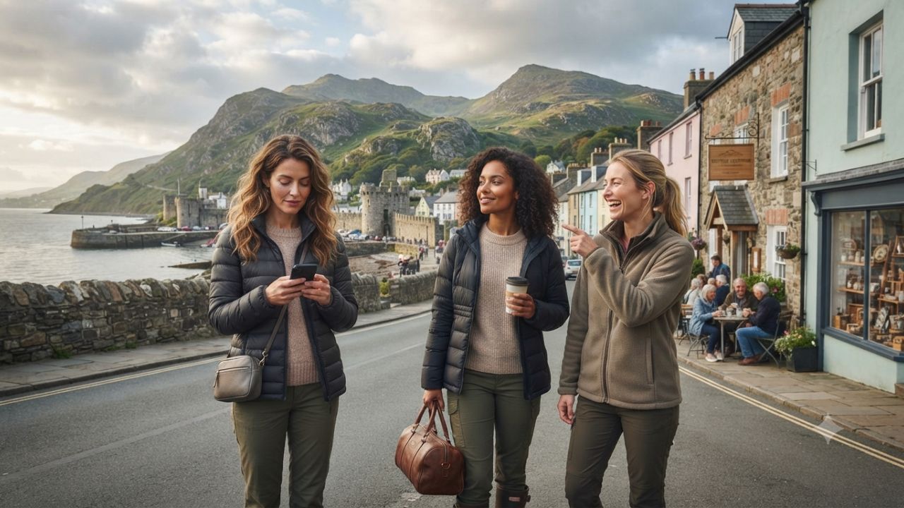 North Wales coastal landscape Conwy Castle visitor levy update