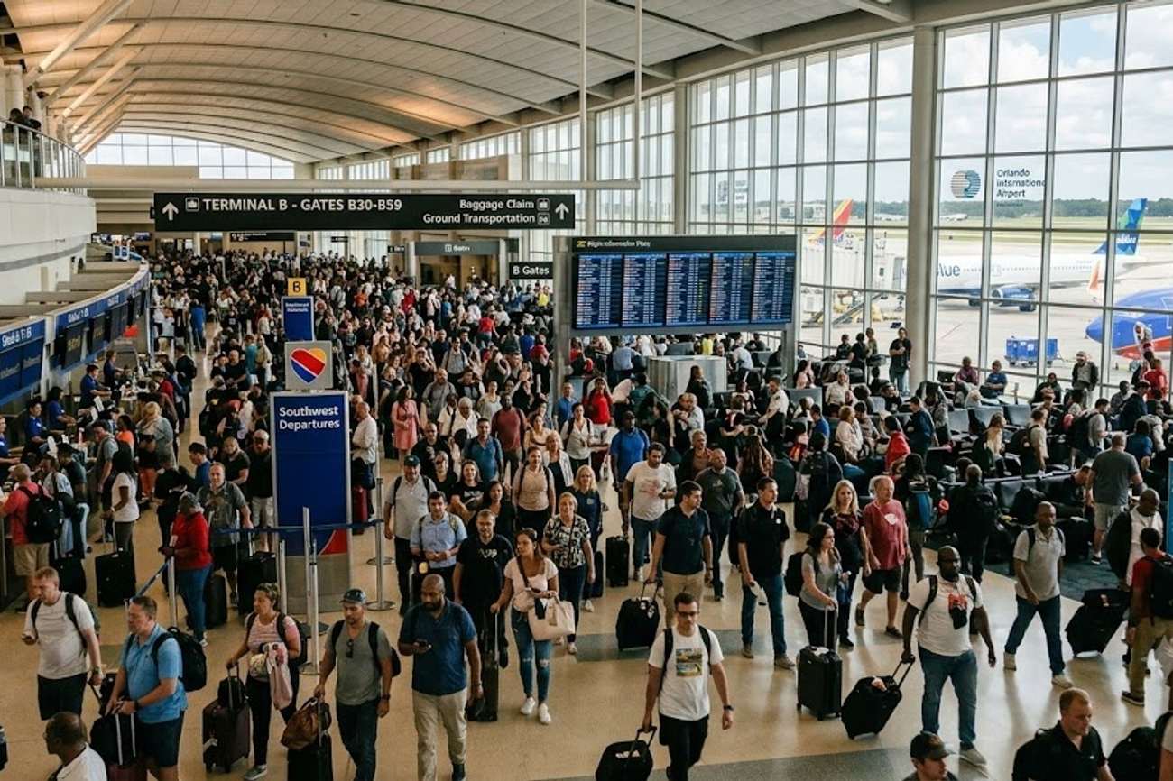 Orlando International Airport Records Massive Passenger Surge During Labor Day Weekend