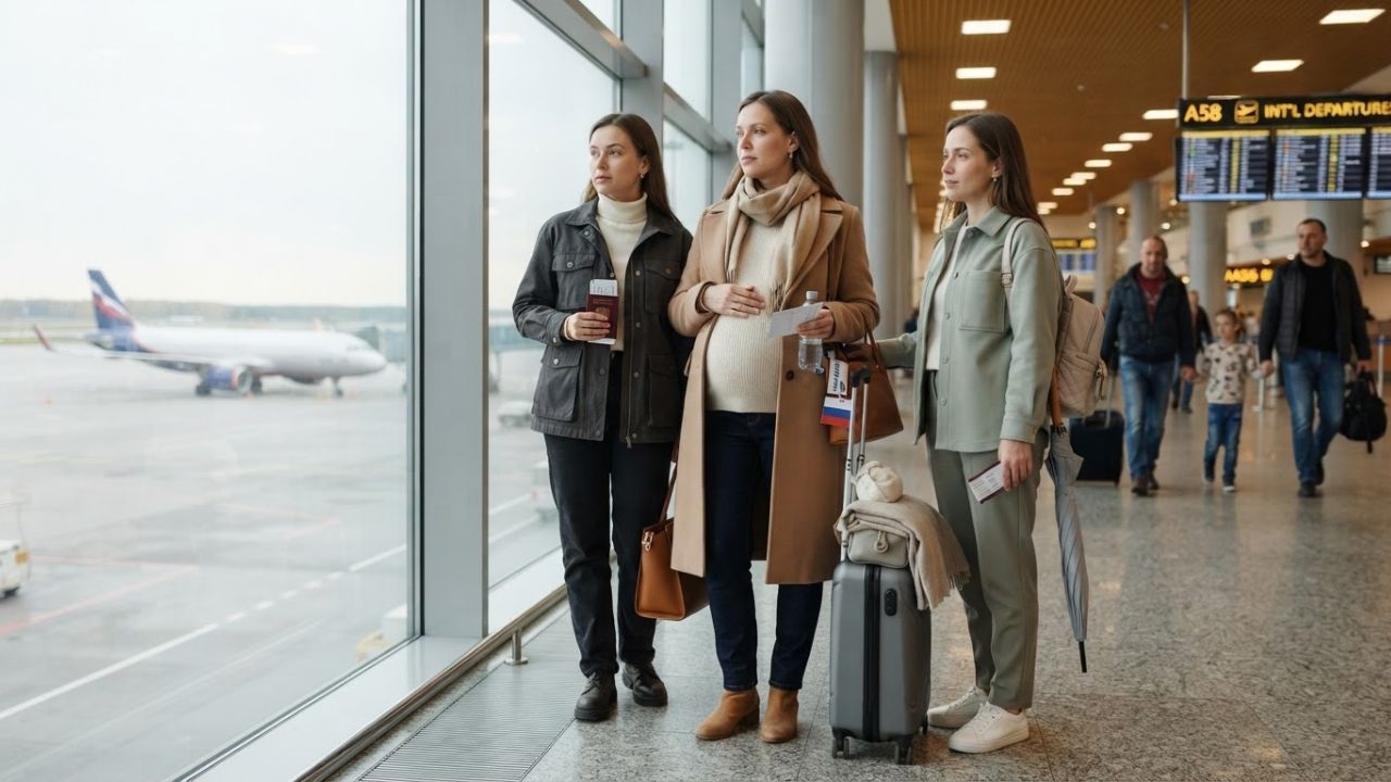 International passport and travel documents for maternity travel and newborn citizenship