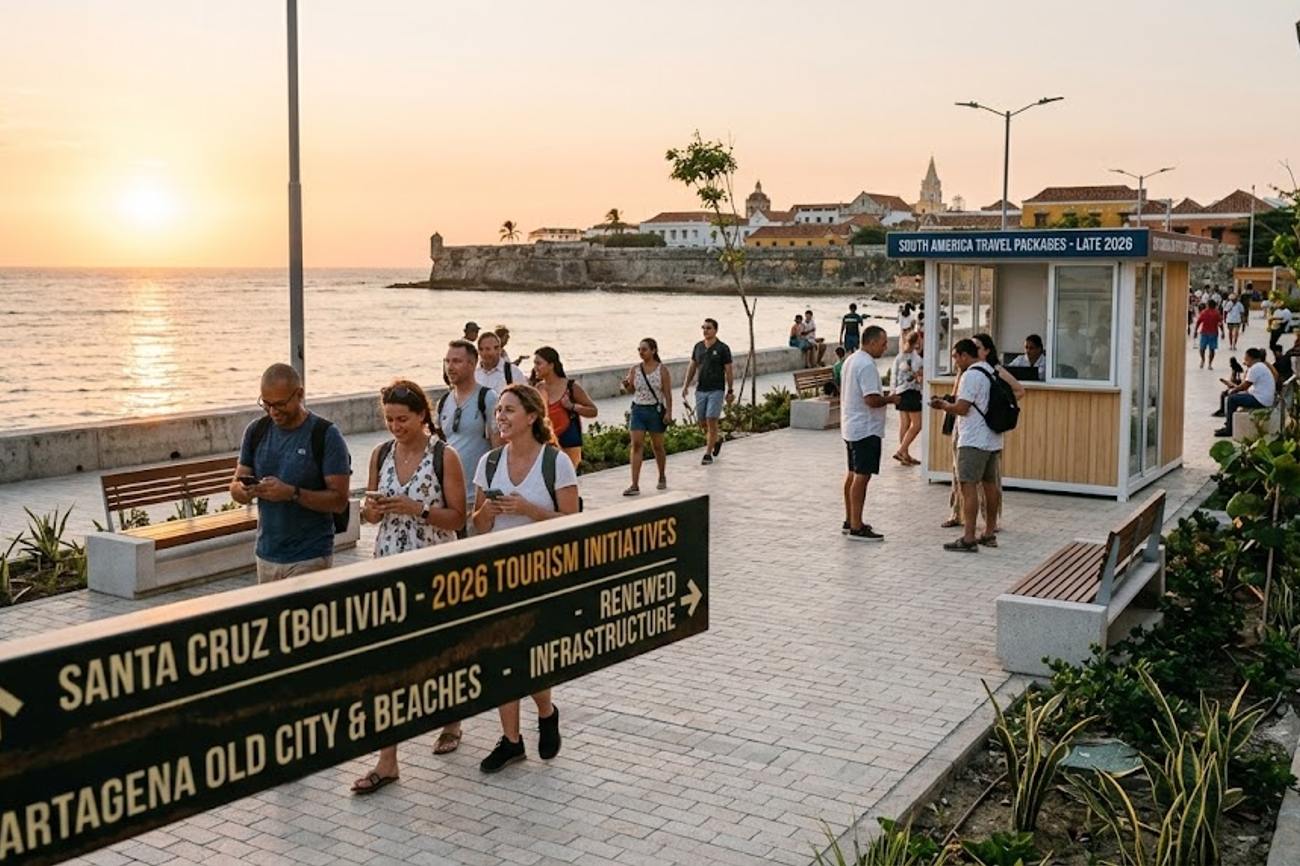 Santa Cruz Steps up with Cartagena and Others to Turn Around South America Tourism from Ongoing Decline with Aggressive Travel Packages and Funded Infrastructure in Later 2026