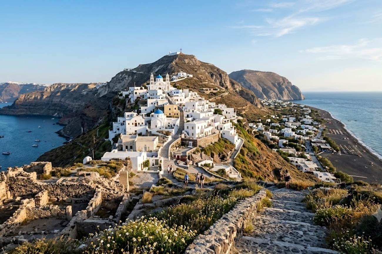 Santorini Tourism Enters a New Era as Akrotiri Pyrgos Perissa and Profitis Ilias Gain Attention