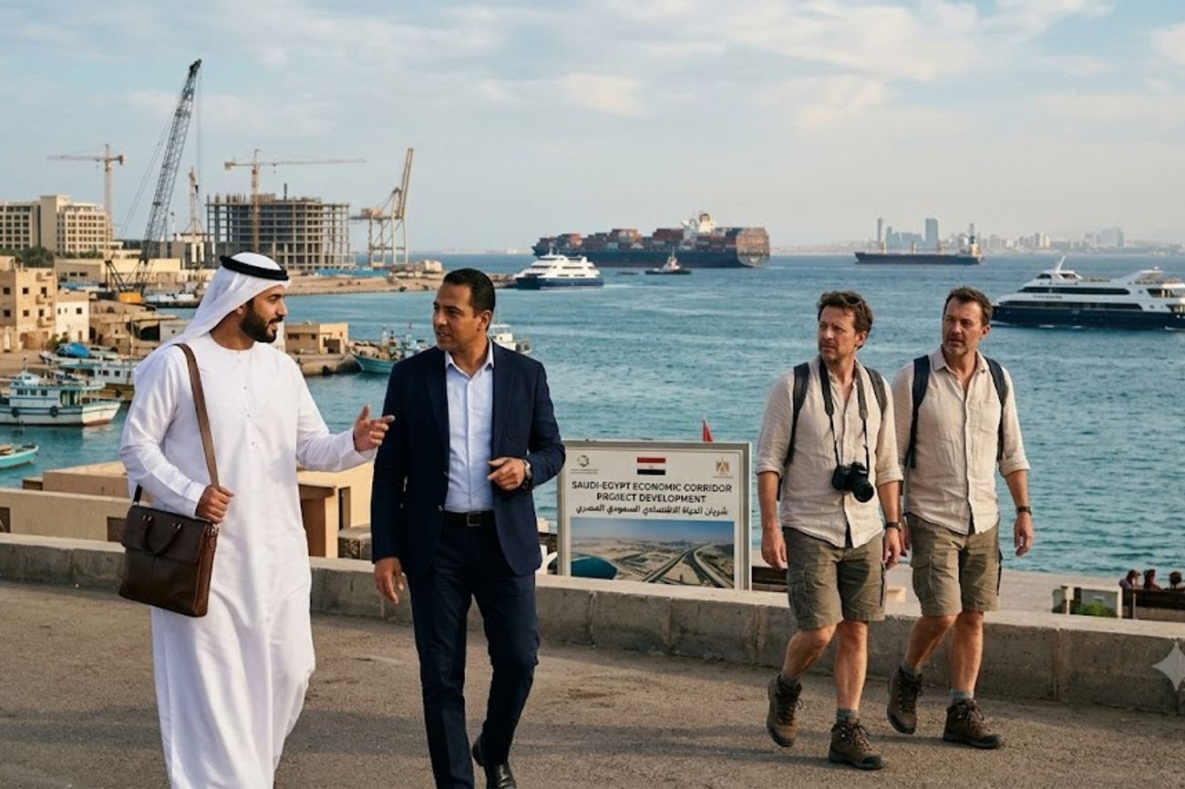 Saudi and Egypt Economic Corridor Shows the Bilateral Trade Impacting Tourism Landscape with The New Wealth Divide